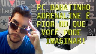 PC BARATINHO ADRENALINE É RIDÍCULO PENTIUM G5600 SÉRIO ISSO [upl. by Pallaton]