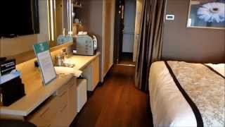 Norwegian Breakaway Balcony spa suite cabin  wwwcruisereizigernl [upl. by Ennaehr]