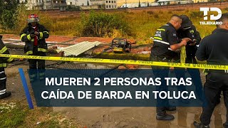 Fuertes lluvias y tornado en Toluca deja dos personas fallecidas [upl. by Nikaniki]