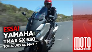 YAMAHA TMAX SX 530  Essai Moto Magazine 2017 [upl. by Adore]