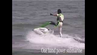 Jet Ski Freestyle TrickPower submarine [upl. by Sik810]