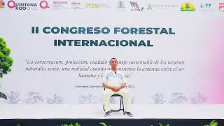 Ponente MC Sergio Martínez Esquivel II Congreso Forestal Internacional [upl. by Mikes]