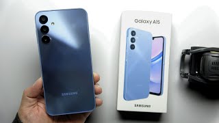 Samsung Galaxy A15 Unboxing  HandsOn Antutu Design Unbox Camera Test [upl. by Trovillion]