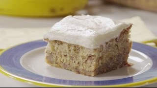 How to Make Banana Cake  Cake Recipes  Allrecipescom [upl. by Danit]