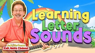 Learning Letter Sounds  Version 4  UFLI Words  Jack Hartmann [upl. by Aihsotal376]