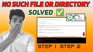 2 Easy Steps To Solve No Such File Or Directory Error  How To add libraries in Arduino 101✔️ [upl. by Harday]