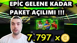 EPİC GELENE KADAR PAKET AÇILIMI 😲7700 PARALIK AÇILIM BÖYLESİNİ BEKLEMİYORDUM eFootball 2024 Mobile [upl. by Ffirahs]