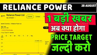 rpower share latest news  r power share latest news today  reliance power stock news q1 results 💸📰 [upl. by Ardnahc882]