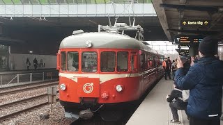 X21 rälsbussen Tåg vid Älvsjö [upl. by Kluge708]