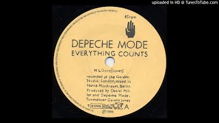 Depeche Mode  Everything Counts 7quot Version [upl. by Ghassan438]