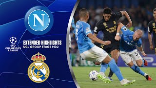 Napoli vs Real Madrid Extended Highlights  UCL Group Stage MD 2  CBS Sports Golazo [upl. by Collin]