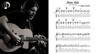 Stephane Wrembel  Bistro Fada Midnight in Paris  Guitar Transcription Tab [upl. by Fosque410]