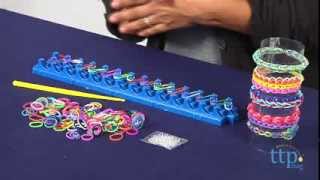 CraZLoom Ultimate Rubber Band Loom from CraZArt [upl. by Seuqramed]