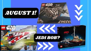 Lego Jedi Bob’s Starfighter  Skeleton Crew Ship  Lego Jaws Reveals [upl. by Drisko73]