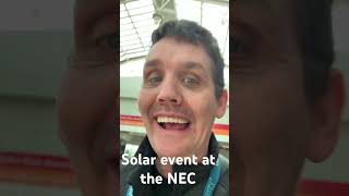 Trainee electrician at the nec solar event [upl. by Gensler]