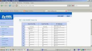 Abrir puertos en router zyxel [upl. by Cock]