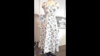 How to make a princess A line Dress [upl. by Jerald]