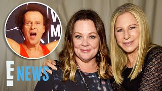 Richard Simmons DEFENDS Melissa McCarthy After Barbra Streisands OZEMPIC Question  E News [upl. by Chilt]