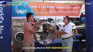 PASIGARBO NEGOSYO EXPO  Atmicx Laundry and Trading Machine [upl. by Onida]