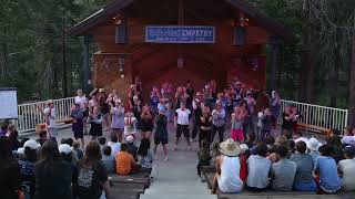 2024 Session 4 Cabins 01 and 2 Big Campfire Skit [upl. by Ahsinwad]