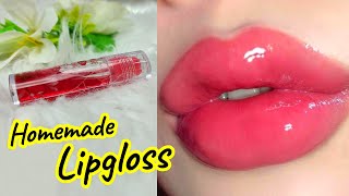 How to make lip gloss at homehomemade lip glosslip glosshomemade liquid lipsticksajal malik [upl. by Augy]