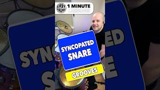 1 MINUTE DRUM LESSONS Syncopated Snare Patterns [upl. by Ferrand921]