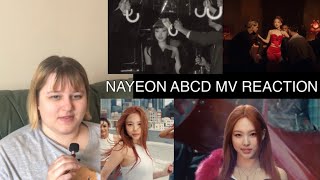 NAYEON ABCD MV REACTION [upl. by Aruabea]