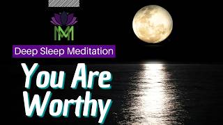 Boost SelfWorth and Build Positive Mindset Deep Sleep Meditation  Mindful Movement [upl. by Ainahs]