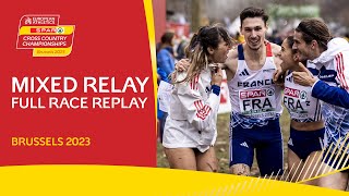 CHAMPIONS DEurope 🇫🇷 Mixed relay race replay  Brussels 2023 [upl. by Ilagam]