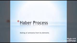 ಕನ್ನಡ  Habers Process  Ammonia production  p block elements  Chemistry  NCERT [upl. by Arivle]