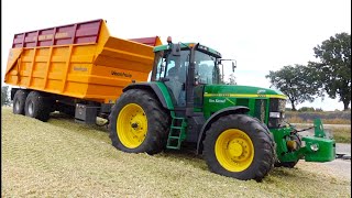 Maize amp Corn Cob Mix Harvest  John Deere 8800i amp C670i  Stade Cereal Mill  Ginaf F490 and more [upl. by Nollahs570]