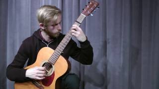 Adam Bjoraker plays “The Water Is Wide” traditional arr Ed Gerhard [upl. by Stanway]