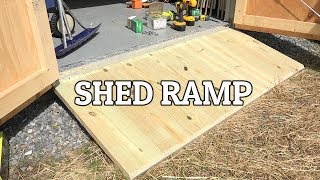 How to build a Shed Ramp [upl. by Yklam935]