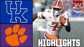 Gator Bowl Clemson Tigers vs Kentucky Wildcats  Full Game Highlights [upl. by Surbeck723]