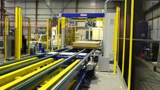 MH600 Fromm Strapping Machine with ABB Robot [upl. by Boeke]