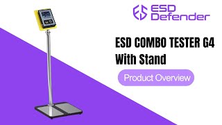 ESD Personal Test Station  Wrist Band amp Foot Grounder  ESD Defender [upl. by Destinee]