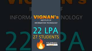 Vignans Institute of Information Technology Placements 2022  Vignans Institute Vizag review [upl. by Dorisa]