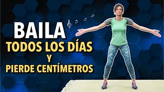 HAZ ESTO TODOS LOS DÍAS Y PIERDE CENTÍMETROS DE CINTURA BAILANDO EN CASA [upl. by Kistner]