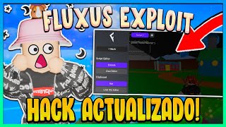 ACTUALIZADO HACK  EXPLOIT PARA ROBLOX  FLUXUS  BYFRON BYPASS  INDETECTABLE PARA PC Y CELULAR [upl. by Orlov]