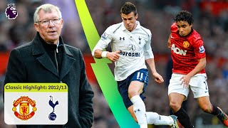 Three Goals in Three Minutes  Man Utd 23 Tottenham Hotspur  Classic Premier League Highlights [upl. by Alletsirhc828]