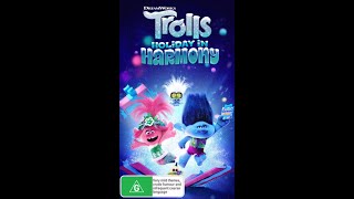 Opening To Trolls Holiday in Harmony 2022 VHS Australia [upl. by Frederic]