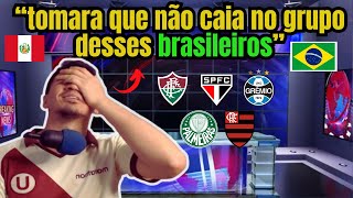 quotDEUS NOS LIVRE DOS BRASILEIROSquot PERUANO COM MEDO DE PEGAR BRASILEIROS NA FASE DE GRUPOS [upl. by Nelg]