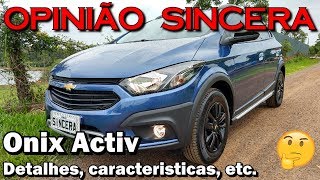 GM Onix Activ 2019  Detalhes características ficha técnica e mais [upl. by Ahsem332]