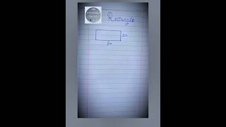 How to Calculate Area and Perimeter of a Rectangle Easy Method [upl. by Luoar]