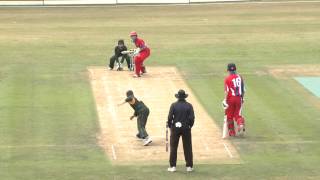 Jonty Jenner 120 75 Jersey v Guernsey Pepsi ICC Europe U19 Div 2 [upl. by Ayaladnot809]