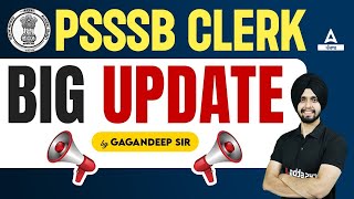 PSSSB Clerk Update 2023  PSSSB Clerk Update Today  Know Full Details [upl. by Auberbach]