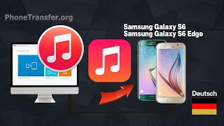 Wie das Synchronisieren von Musik Playlist von iTunes auf Samsung Galaxy S6 Edge [upl. by Hsejar684]