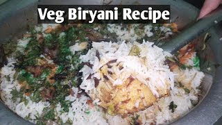 Veg Biryani  Restaurant Style Vegetable Biryani Recipe  वेज बिरयानी घर पे बनाये  Quick amp Easy [upl. by Lesab313]