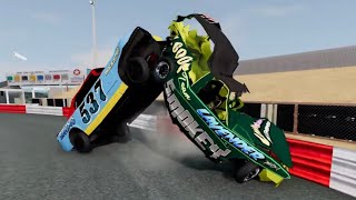 Beamng Banger Racing Crashes 21 [upl. by Desirae201]