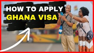 step by step on how to apply for the Ghana Visa [upl. by Rutra]